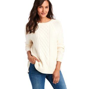 XXS Vineyard Vines Ladies Raglan Fisherman Sweater